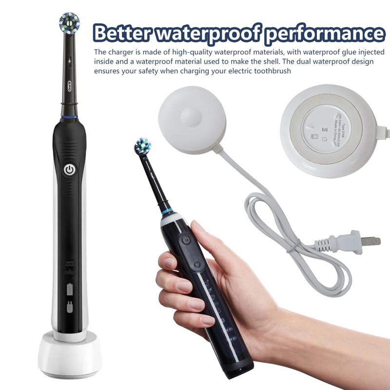 HaeKap for Oral-B iO 9/8/7 Magnetic Charger with Waterproof Design