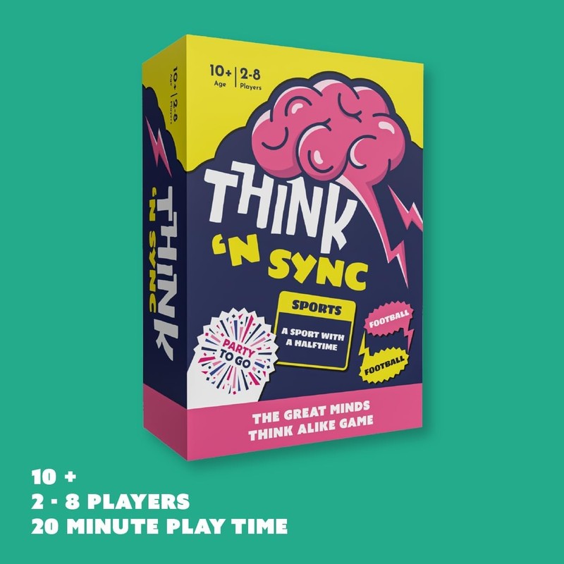 Gamewright - Think 'N Sync - Fast-Paced Party Card Game