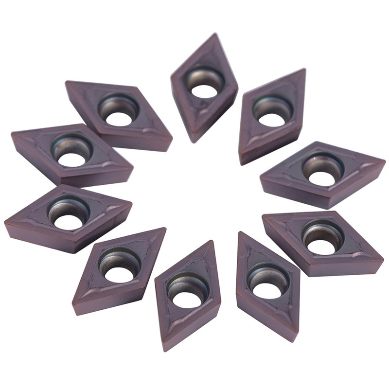 10Pcs/set CNC Carbide Tips Inserts Blade Cutter Lathe Turning Tool