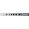V Safety General Door-Office Sign - 300mm x 100mm -