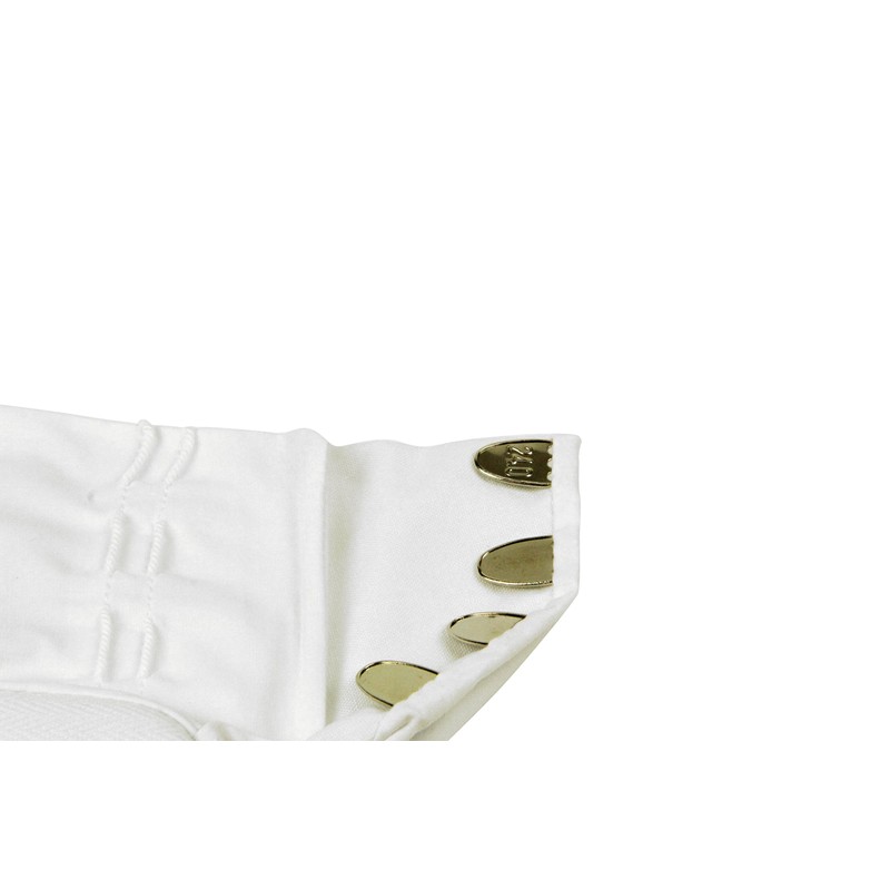 Dressing Room Socks Class White Calico Socks Sarah Sheer Back