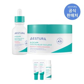 Estra A-Cica 365 Serum pH 4.5 40ml + Pads pH 4.5 110ml / 에스트라 에이시카365 세럼 pH4.5 40ml + 패드 pH4.5 110ml