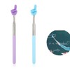 2 Pcs Pointer Stick,Telescopic Teachers HandPointer,Stainless Steel Children's Reading Finger