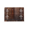 SINOBEST Book Stand with Page Clips, Foldable Reading Rest Holder,