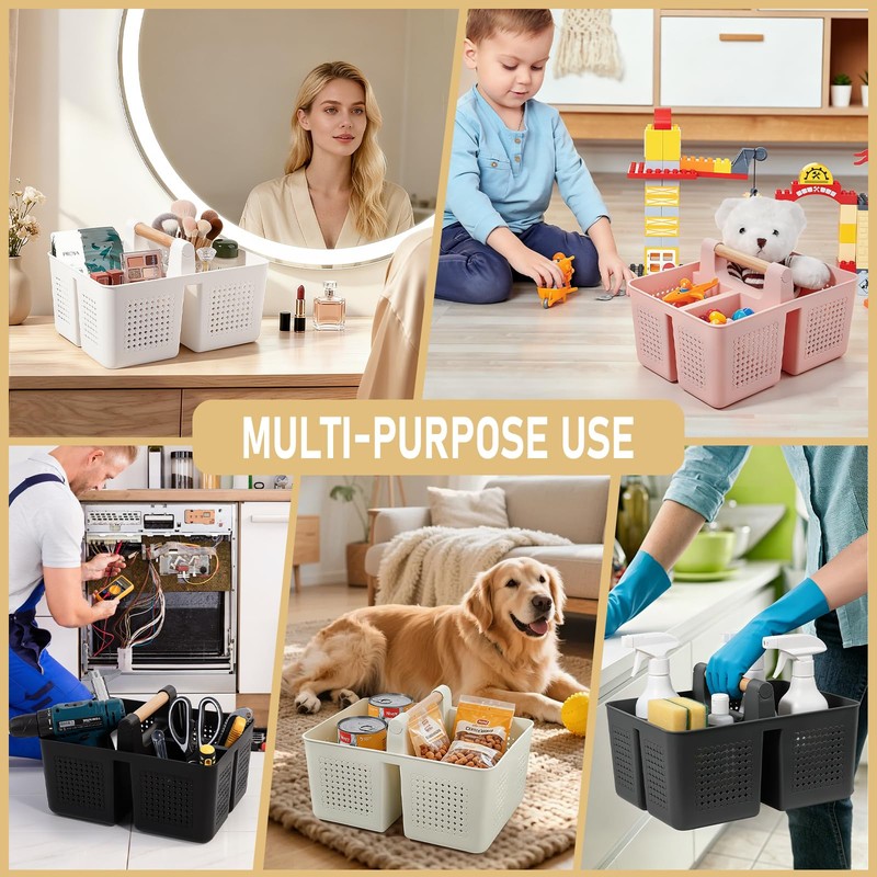 JiatuA Shower Caddy Basket Portable Caddy Organizer with Handle Cleaning