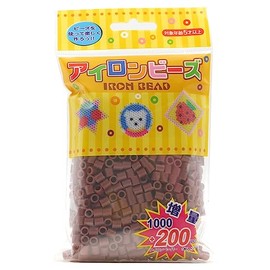 So&Yu AB20013 Iron Beads, Brown, Approx. 1,200 Pieces