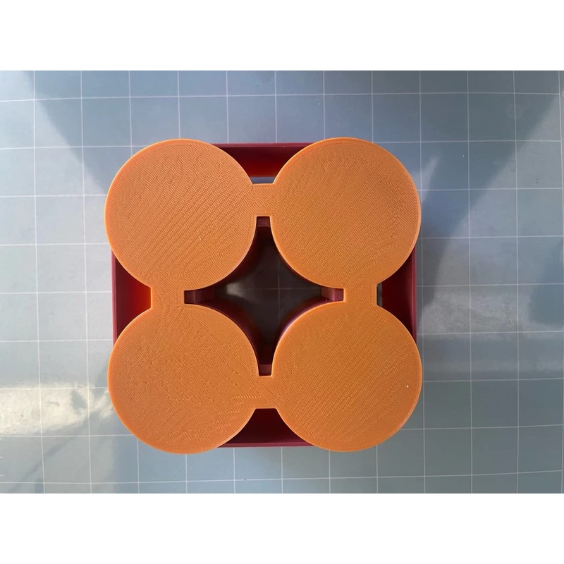 4 X Spherical (round shape) DIY Hand Press 3D Printed