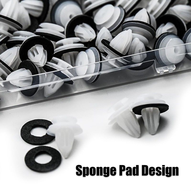 100Pcs Auto Body Fastener Car Trim Clips Universal Car Panel