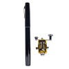 ONOGAL 2205 Folding Mini Fiberglass Aluminum Fishing Rod with Reel