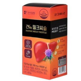 GeneShop Large Capacity Hanmi Corporation Liver Health Functional Nutrient Milk Thistle Silymarin Zinc Vitamin 90 Tablets / 진샵 대용량 한미양행 간 건강 기능 영양제 밀크씨슬 실리마린 아연 비타민 90정