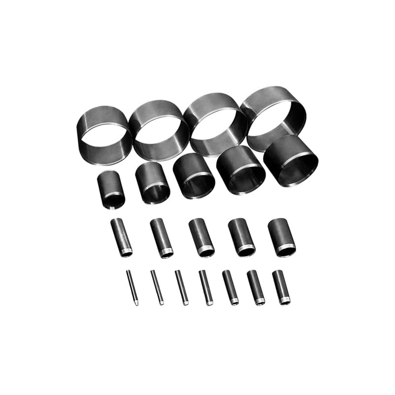 YKSPLUSK Leather Circle Cutter Tool Set, 10 Pieces Circle Punch