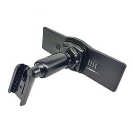 Dash Cam Rearview Mirror Holder: Rear View Mirror Mount Bracket for Car Dash Camera - Secure Back Clip Plate Stand for Windshield Dashboard, Compatible with Digital DVR, DashCam Monitor Recorder Kit​