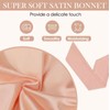 Silk Single-Layer Hair Bonnet - Breathable Design for Your Hair