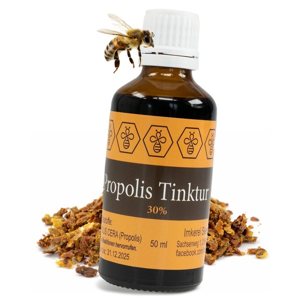 NORDBIENCHEN Propolis Tincture with 30% Propolis from Own Beekeeping -