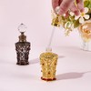 WEBEEDY 2 Styles Empty Perfume Bottles Rhinestones Decorative Glass Perfume
