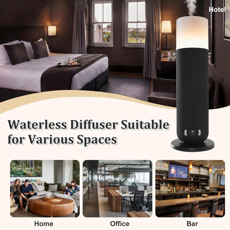 Smart Waterless Essential Oil Diffuser,Scent Diffuser for Home,Hotel Collection Diffuser