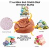 Nobildonna Bean Bag Chair Cover (No Filler) for Kids and