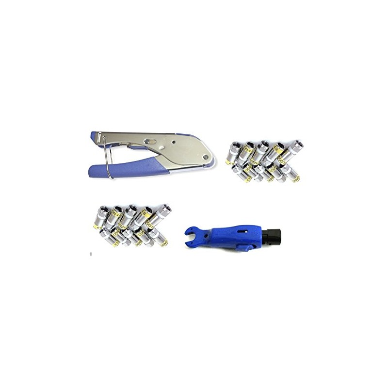 Cabelcon Set Consists of Compression Pliers Pocket Tool + Cable