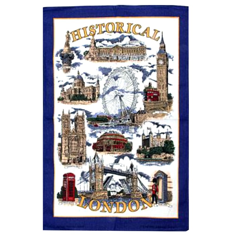 Elgate London Tea Towels Set of 2 London & Street