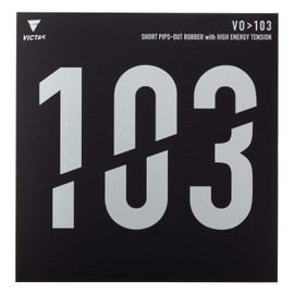 Victoras VO1>03 Table Tennis Rubber High Energy Tension Attack Red 1.6 020242