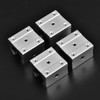 4Pcs SBR16UU Aluminum Linear Ball Bearing Slide Block Units 16mm