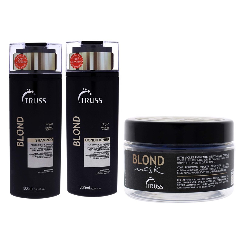 Truss Blond Kit de champú y acondicionador y máscara