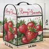 Stand Mixer Cover for Stand Mixer 6-8 Quarts Strawberry Red