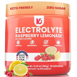 Keppi Keto Electrolytes Powder No Sugar - Sugar Free Electrolytes - Keto Hydr...