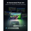 Govee Gaming Pixel Light, RGBIC LED Panel with Real-time Info