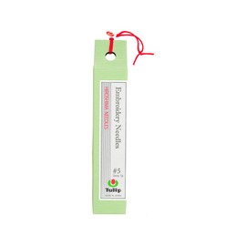 Tulip Embroidery Needles, Silver, One Size