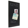 DesignOvation Wyeth Framed Magnetic Chalkboard, Black