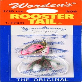 Yakima Worden's Rooster Tail Lure, Rainbow Trout, 1/16 Oz.