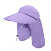 Chaiclo Outdoor Gardening Multi-functional Women's Hat, Sunscreen Compatible, Convenient Cap,
