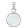 Dije Medalla San Miguel Arcangel Chica Plata Pura Ley 999