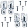 vibedor 4 Pcs Closet Sliding Door Roller, Hardware Kit Wardrobe