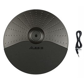 Alesis 10 Inch Single Zone Cymbal and Silverline Audio 10ft Connection Cable Bundle
