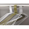 DODIN HOME 10 Bronze Wire Hangers Space Saving Metal Coat