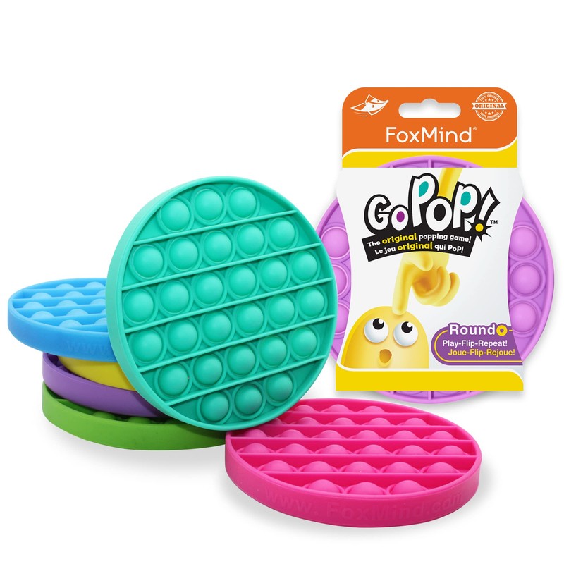 FoxMind, Go Pop! Roundo, The Original and Ingenious Tactile Game.