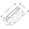 SPW Pro-Trade PT-LL2-BK-LED Ledge Light 5.7" Length with Mounting Plate