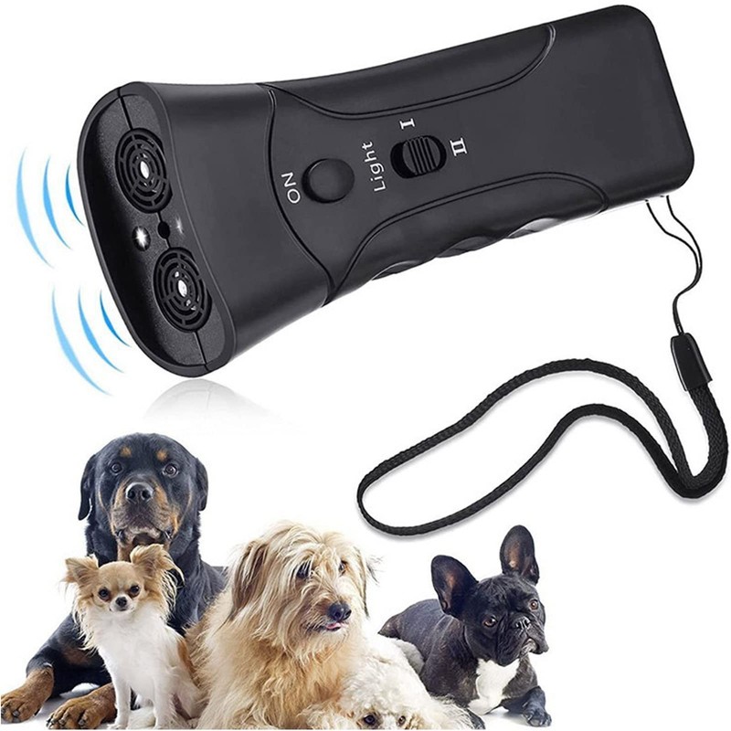 Anti Bark Device, Ultrasonic Device for Dogs, LED Light, Soft