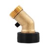 Camco Solid Brass 45 Degree Drinking Water Valve with Garden