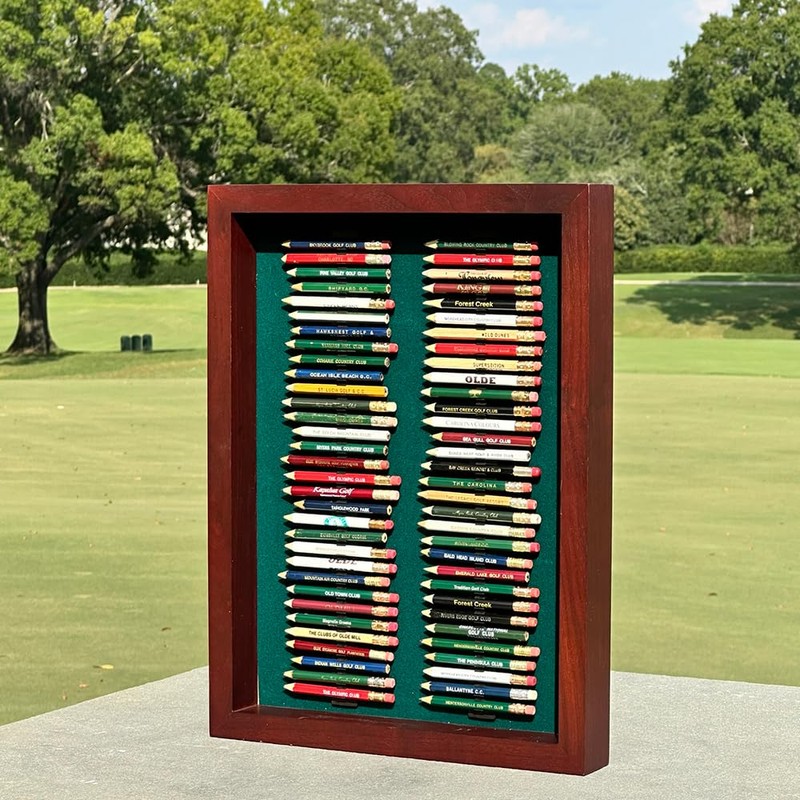 Eureka Golf Pencil Display Case | Holds 64 Round or