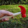 Kisangel 1Pcs Wooden Hammer Mini Simulation Hammer Maintenance Pretend Play