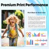 Miss Deer LC404 Black Ink Cartridges Compatible Replacement for Brother