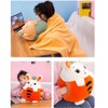 YUDONG Kids Stuffed Animal Travel Blanket and Pillow Set, Adorable