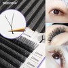 YY Lash Extensions 11mm D Curl 0.07mm Black