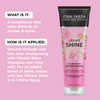 John Frieda Vibrant Shine Acondicionador hidratante |Añade brillo al cabello