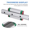 CNCMANS MGN12H 150 mm Miniature Linear Rail Guide MGN12 150