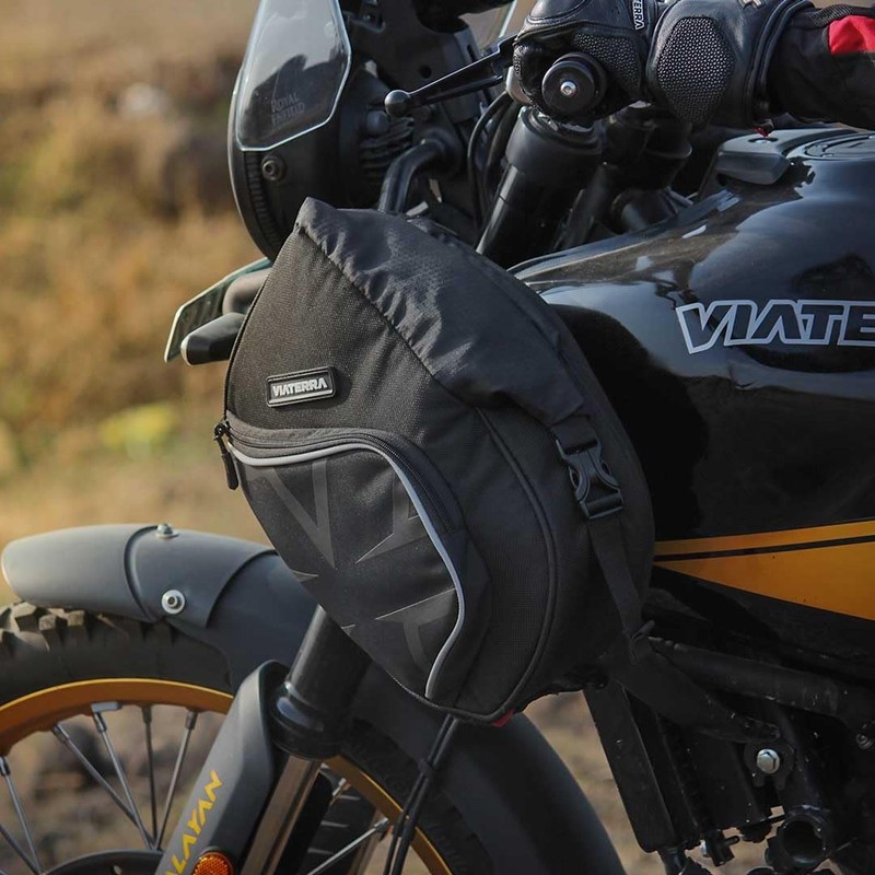 ViaTerra 100% WaterProof Front Frame motorcycle bags (set of 2)