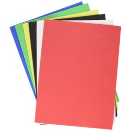 Darice Basic Colors Foamies Sheets, Assorted
